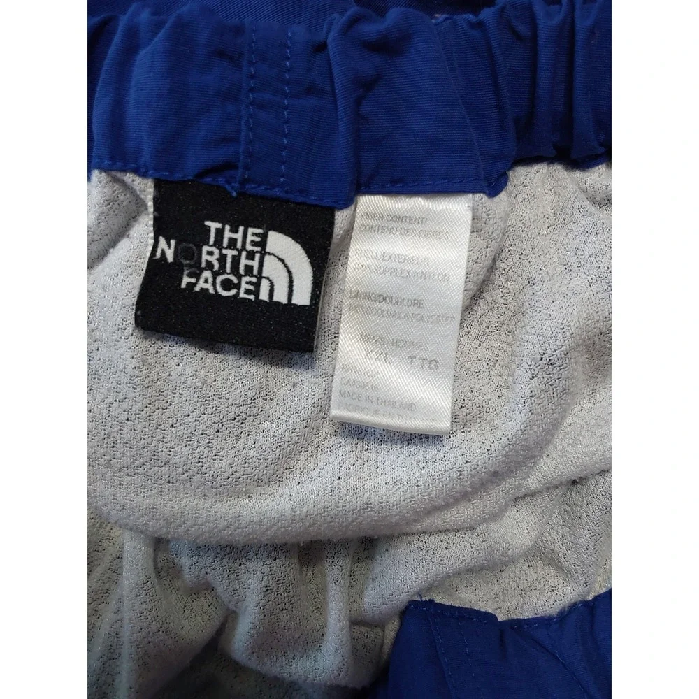 The North Face Mens‎ Blue Supplex Nylon Hiking Shorts Belted Mesh Lined XXL